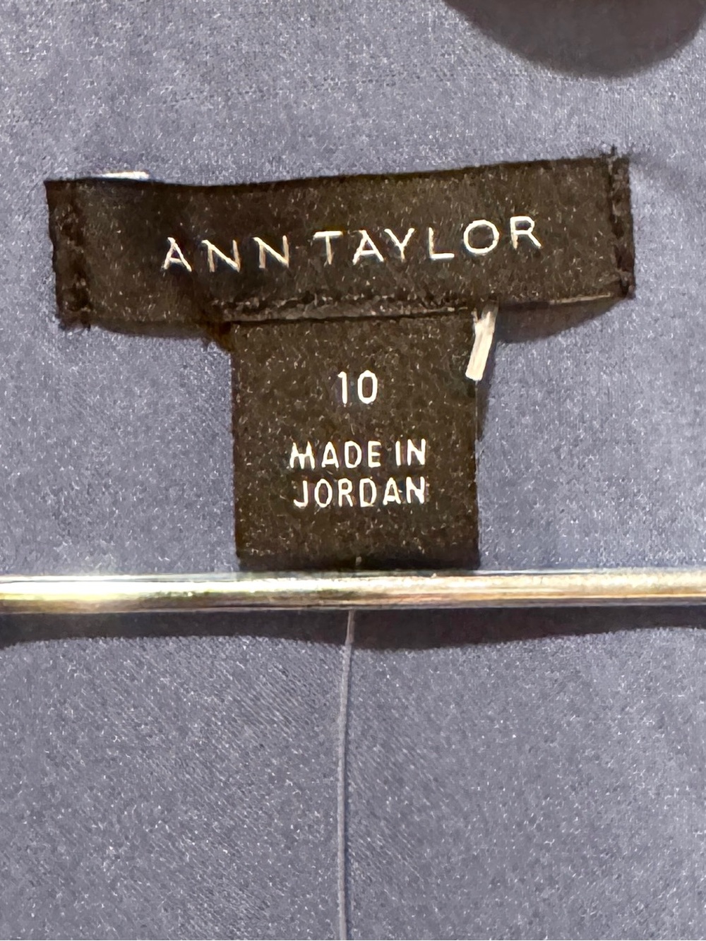 Ann Taylor Women’s Sapphire Blue Seasonless Stretch Sheath Dress Size 10 NWT - Picture 8 of 12